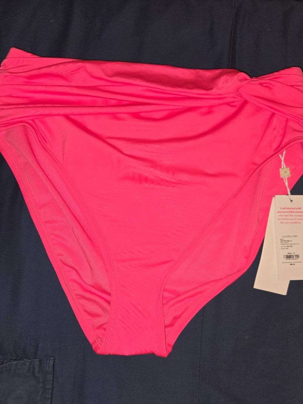 Lilly Pulitzer Yarrow High Waisted Bikini Bottoms